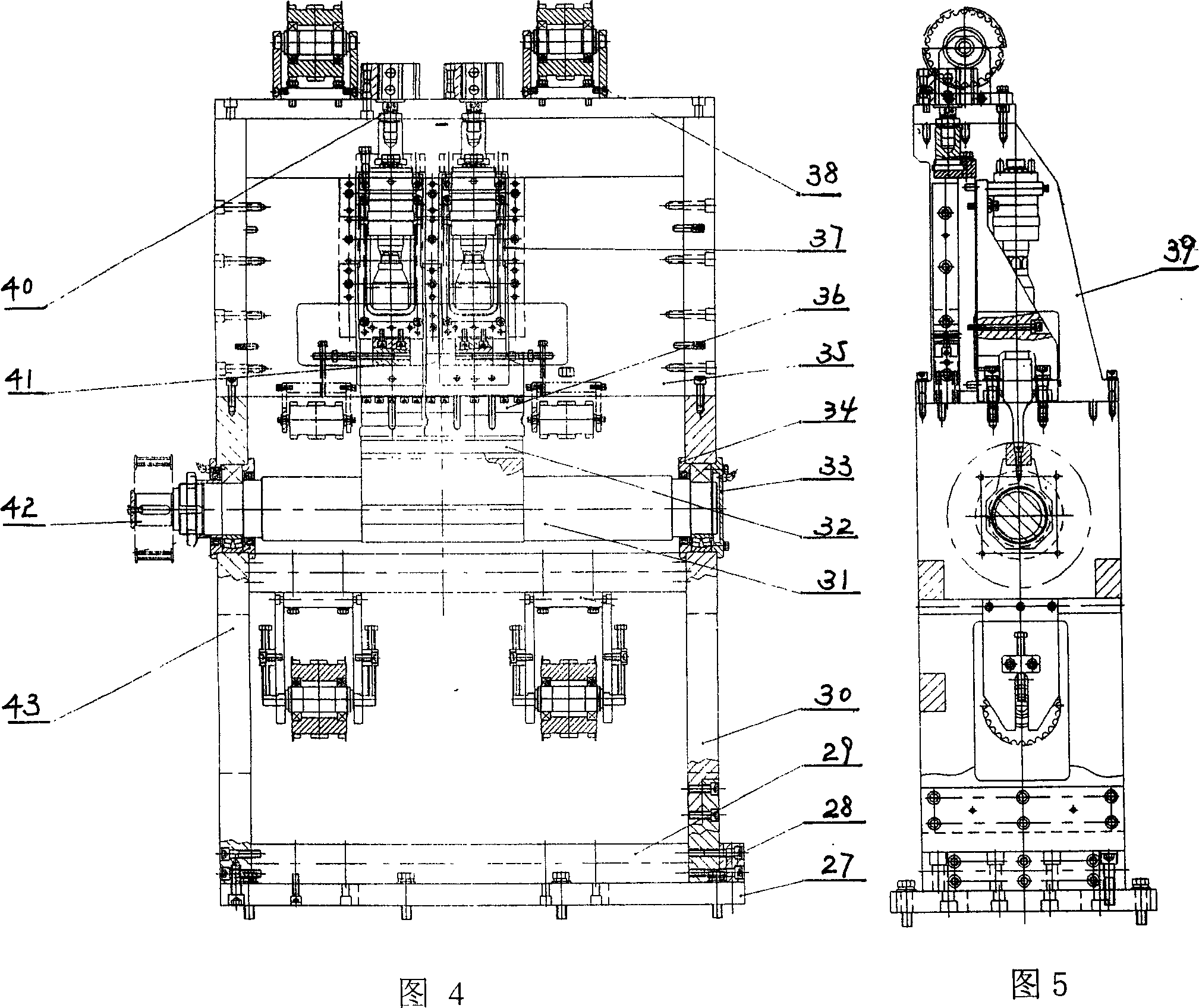 Delivery , clamping, welding and cutting device and method for adult incontinence pants