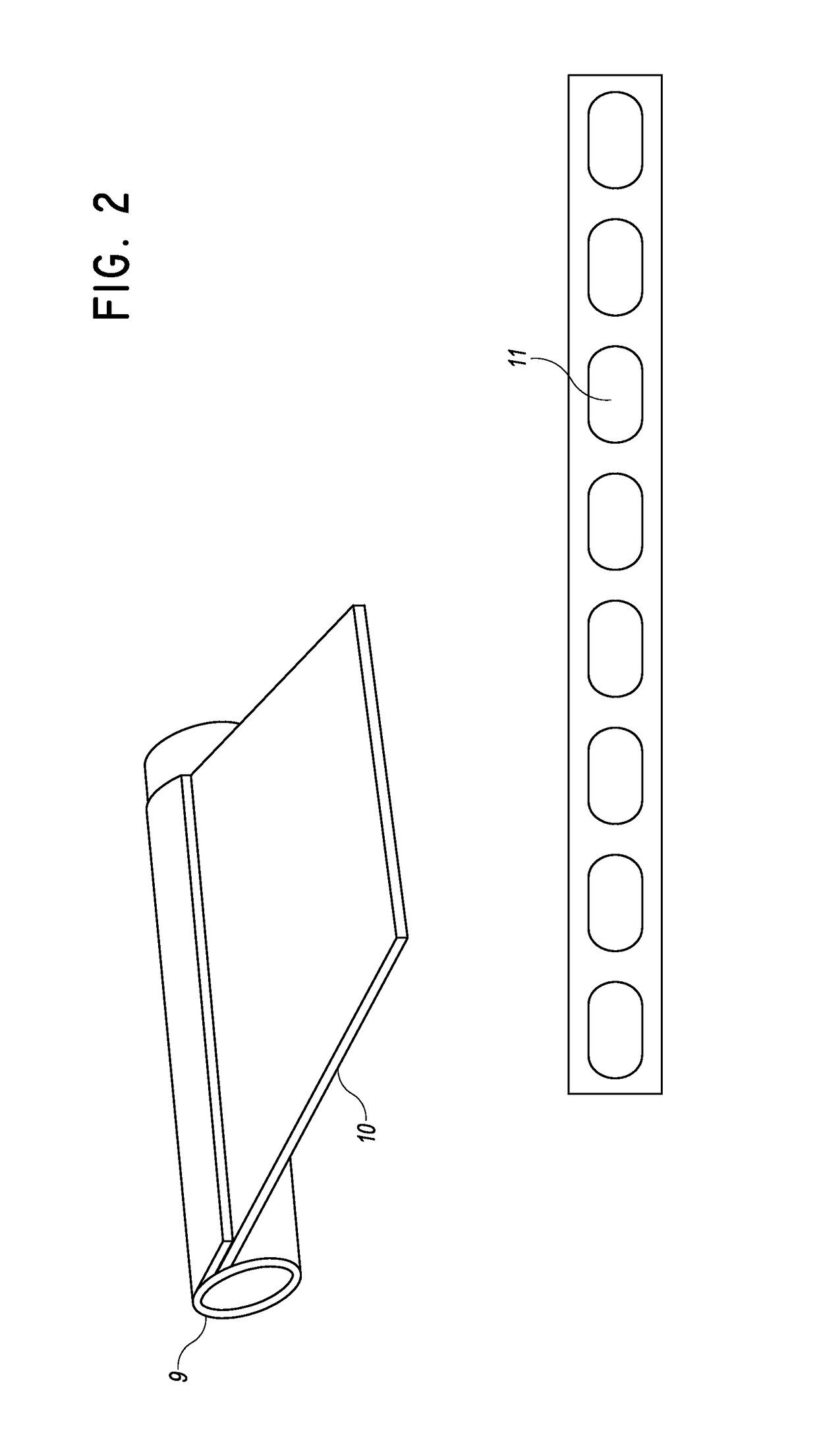 Translucent plastic solar thermal collector