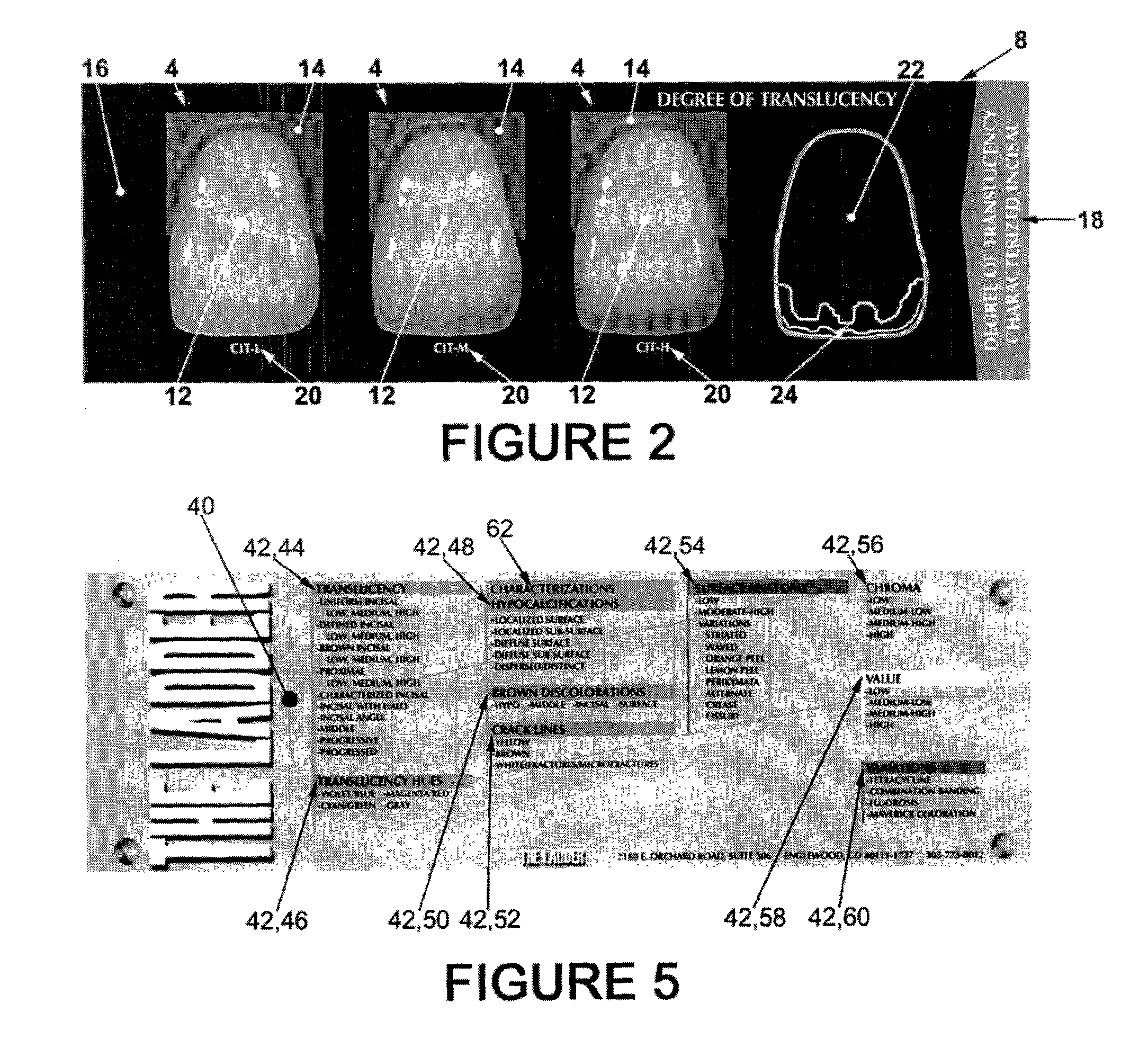 Method and apparatus for communicating tooth characteristics and tooth restoration produced thereby