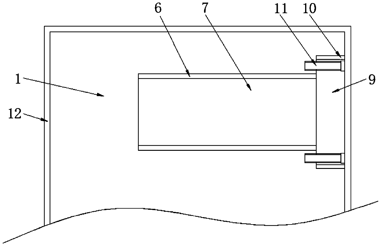 Indoor wood door with deodorization purifying function