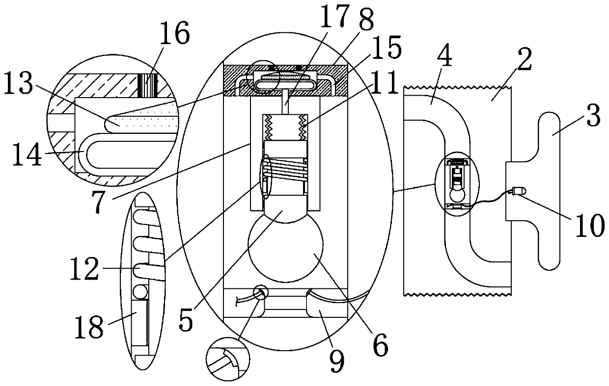 Rainproof distribution box capable of automatically giving alarm