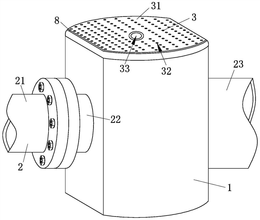 A rainwater filter device for sponge city