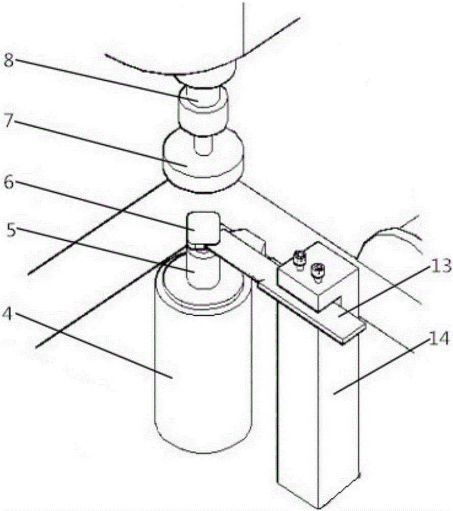 Trimming method and device for punched part of cosmetic foundation cover