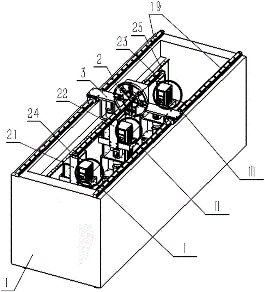 Linear guide rail precision detecting device and method