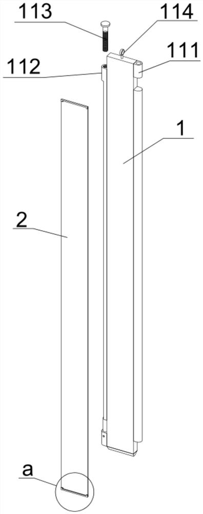 Dustproof fence for green building construction