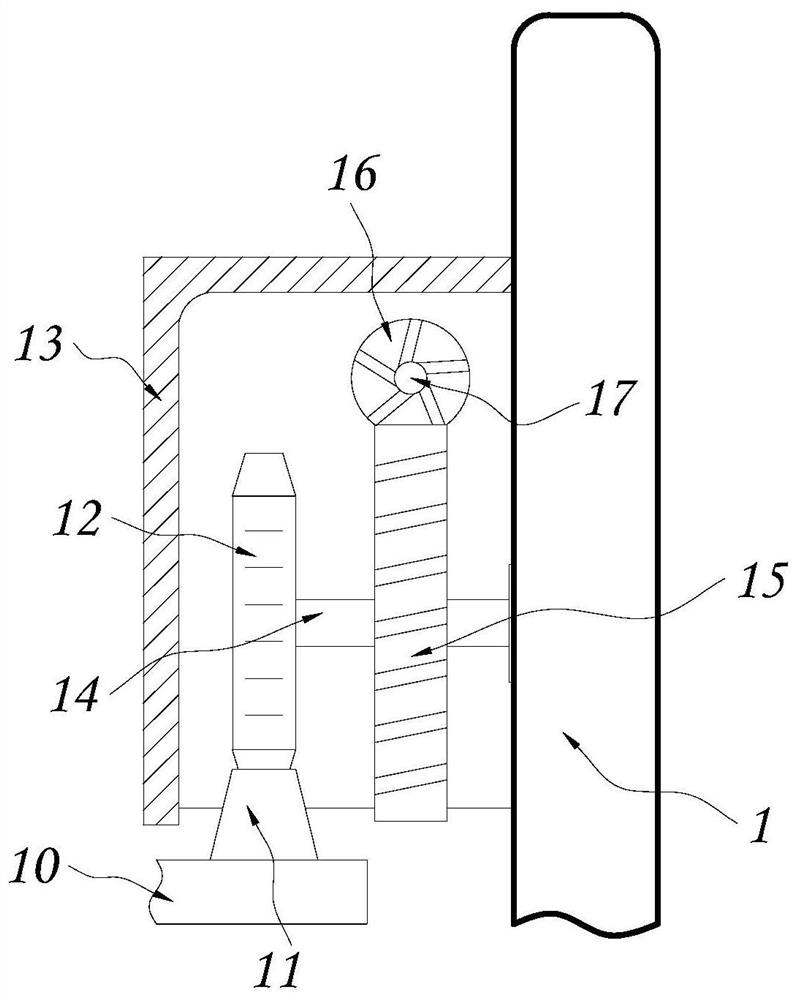 Colorectum fixing and pulling-out auxiliary device for gastrointestinal surgery