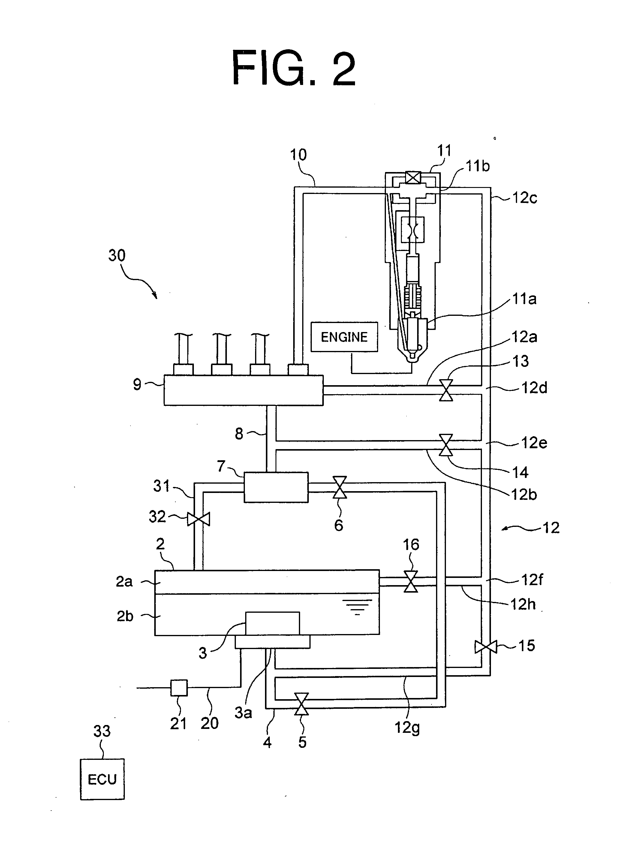 Fuel supply system for DME engine