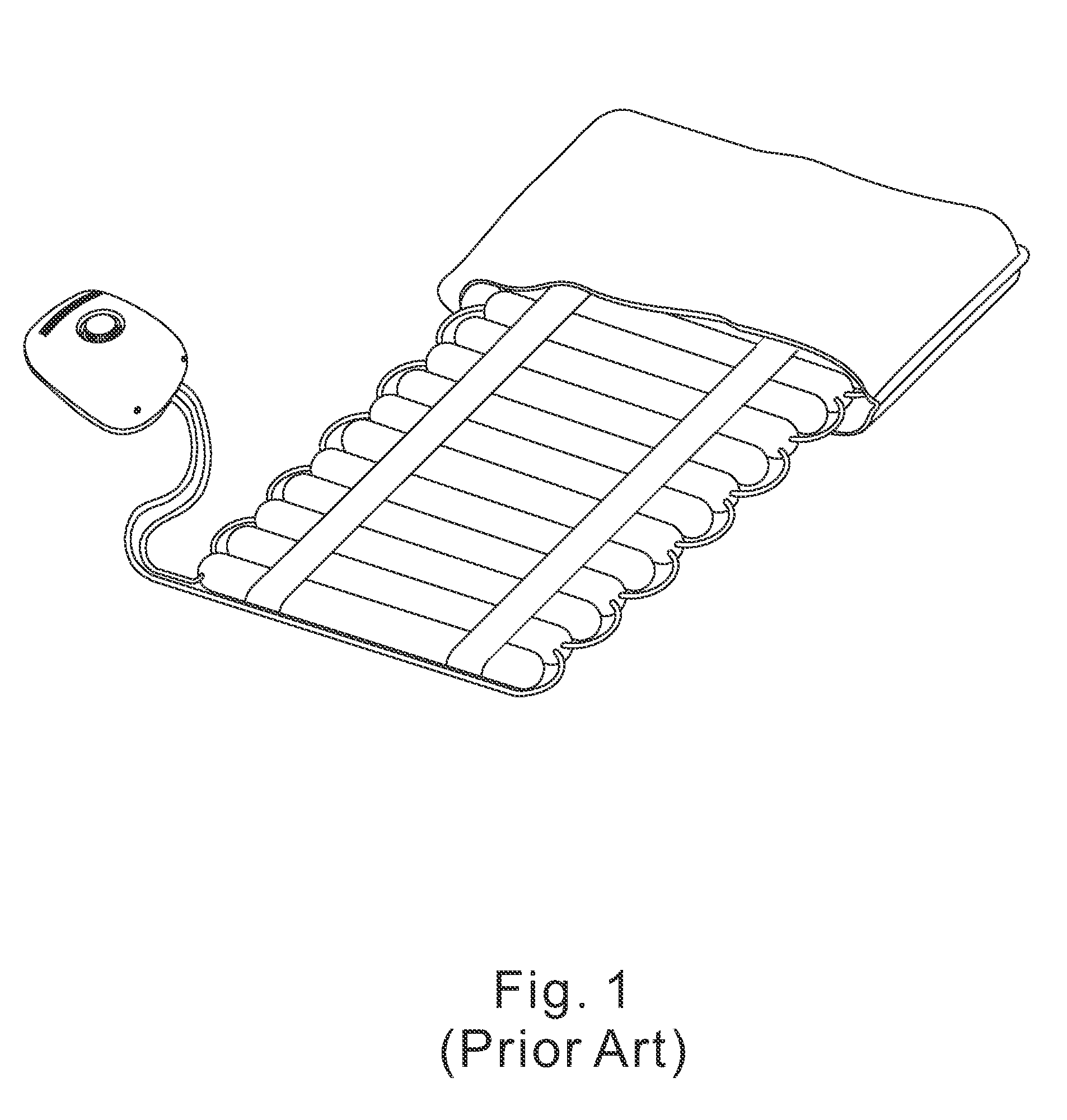 Air Cushion with Alternatively Inflated Chambers