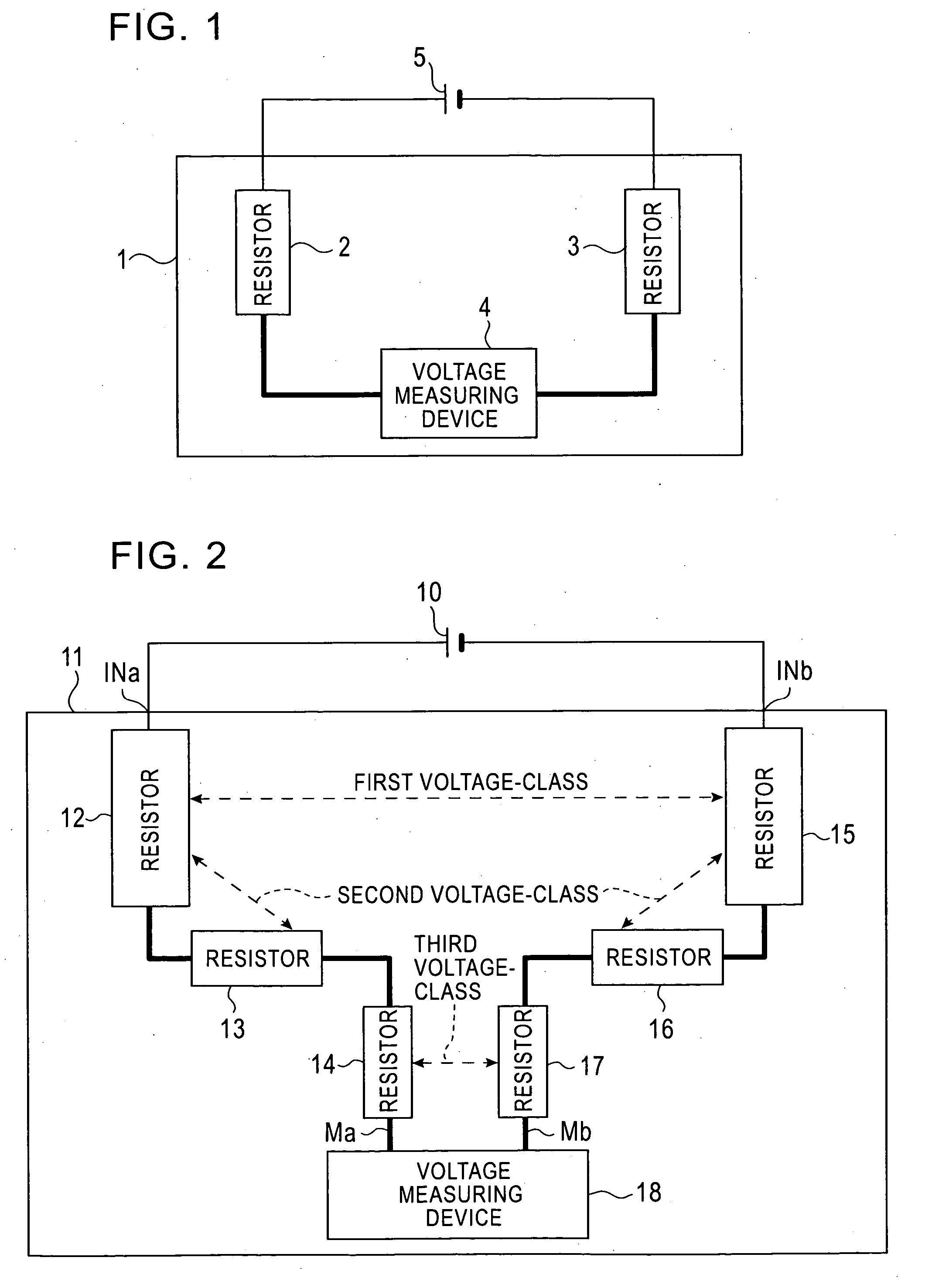 High-voltage measuring device