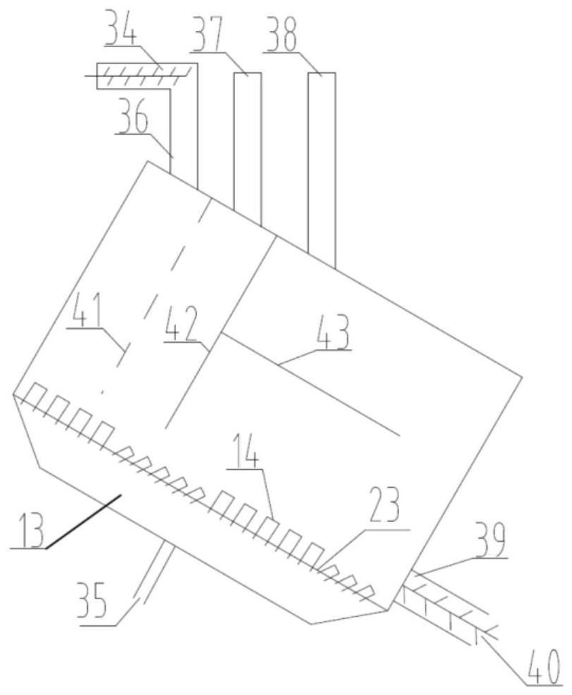 Waste fan blade pyrolysis recovery system and working method thereof