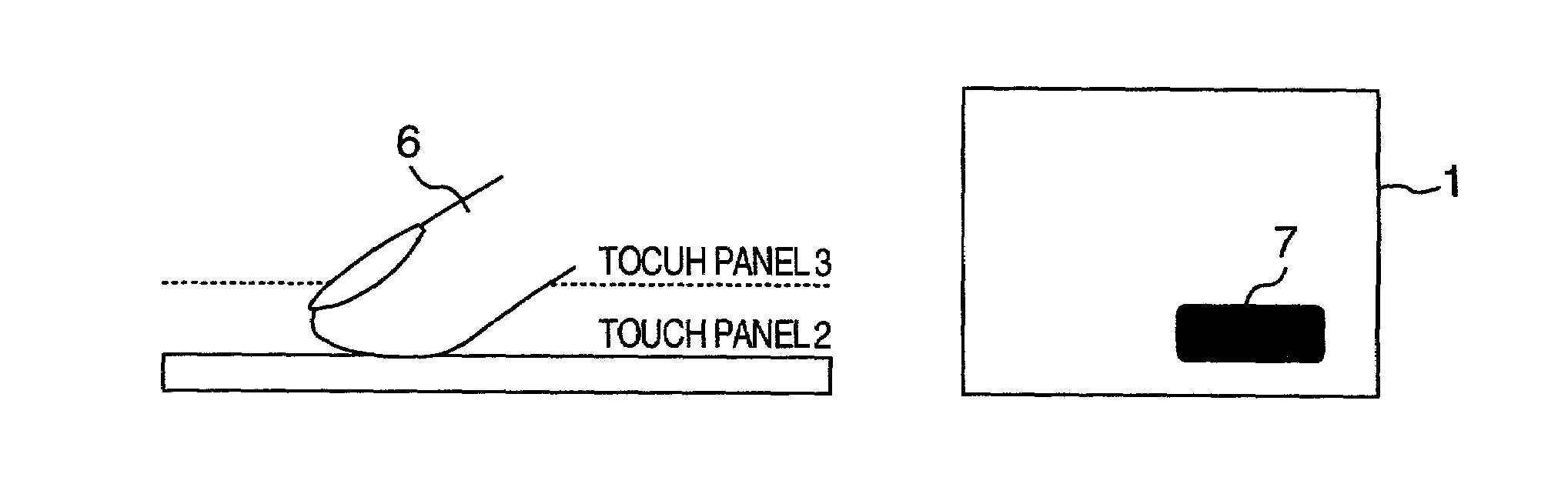 Touch responsive display unit and method