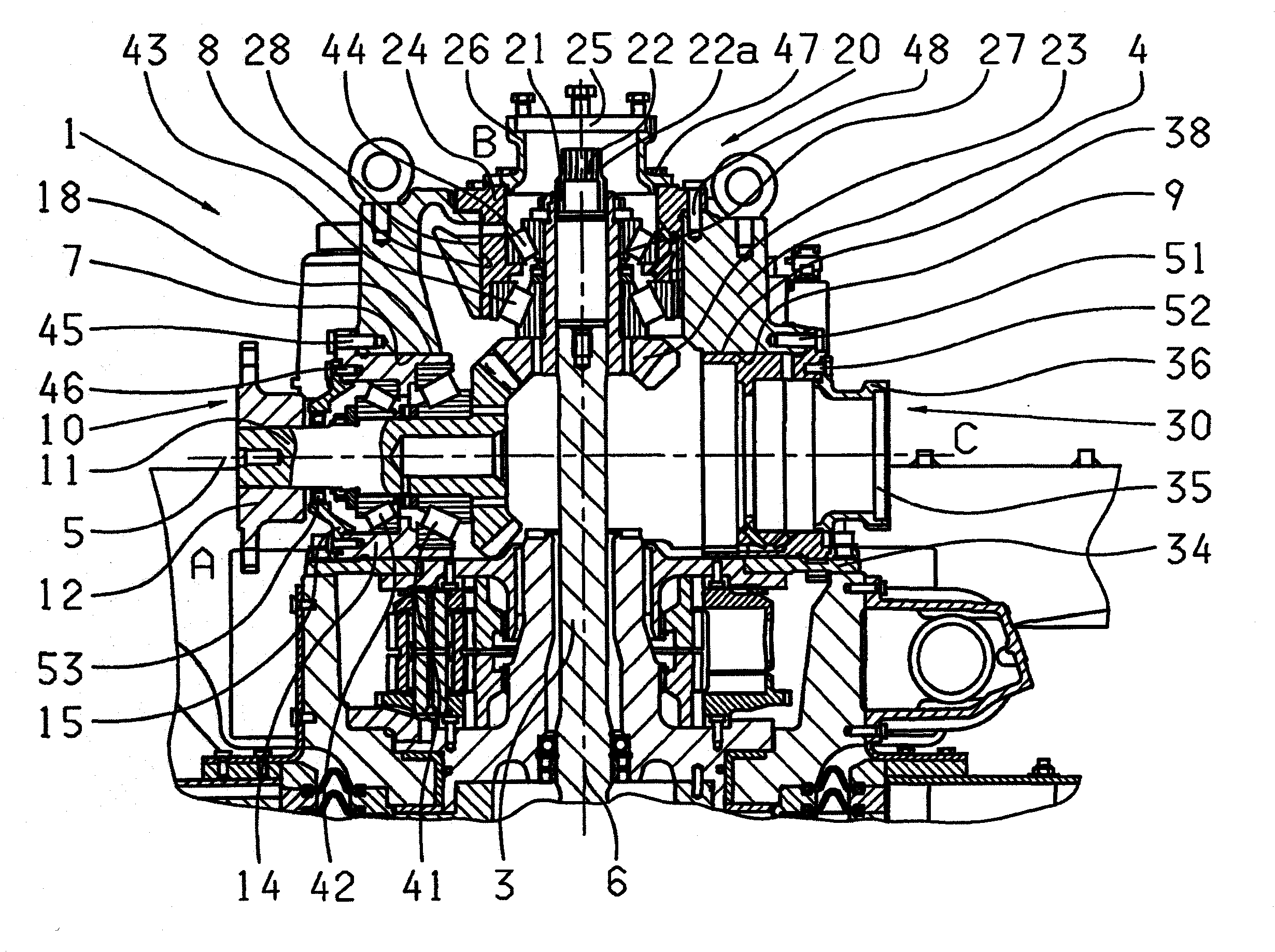 Boat drive comprising auxiliary drives