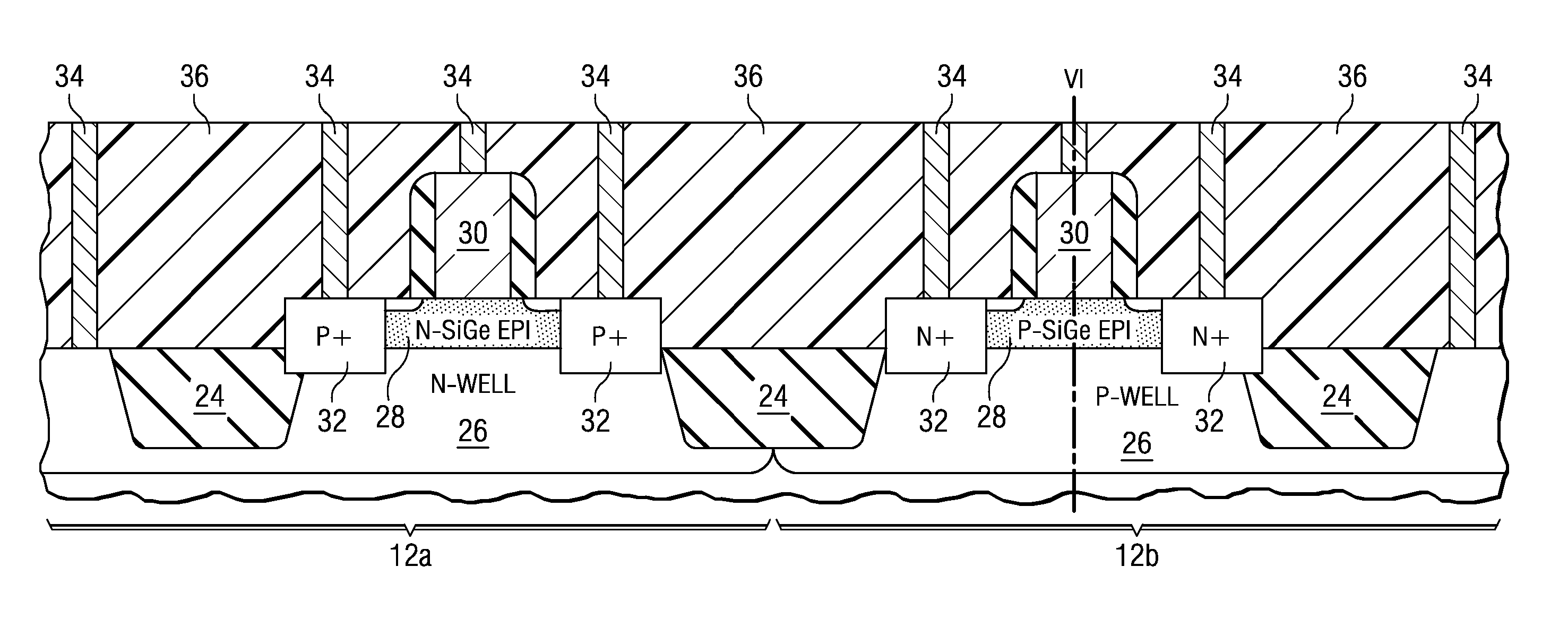 Integrated SiGe NMOS and PMOS transistors