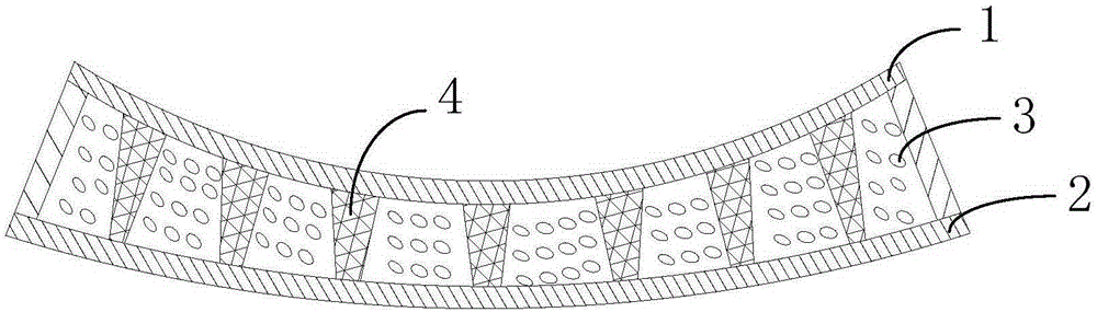 Hook-face liquid crystal display panel and display device