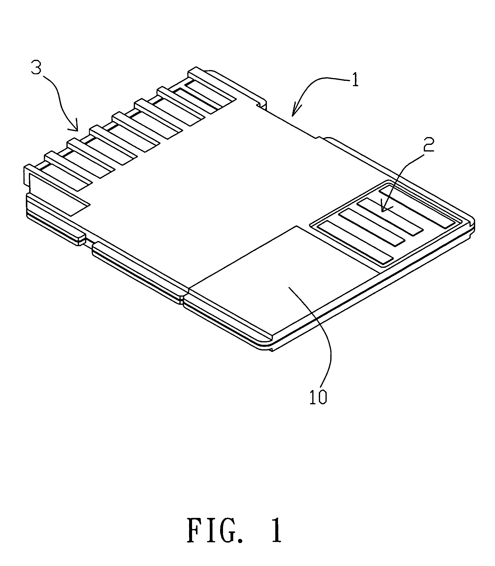 Structure for connecting a USB communication interface in a flash memory card by the height difference of a rigid flexible board