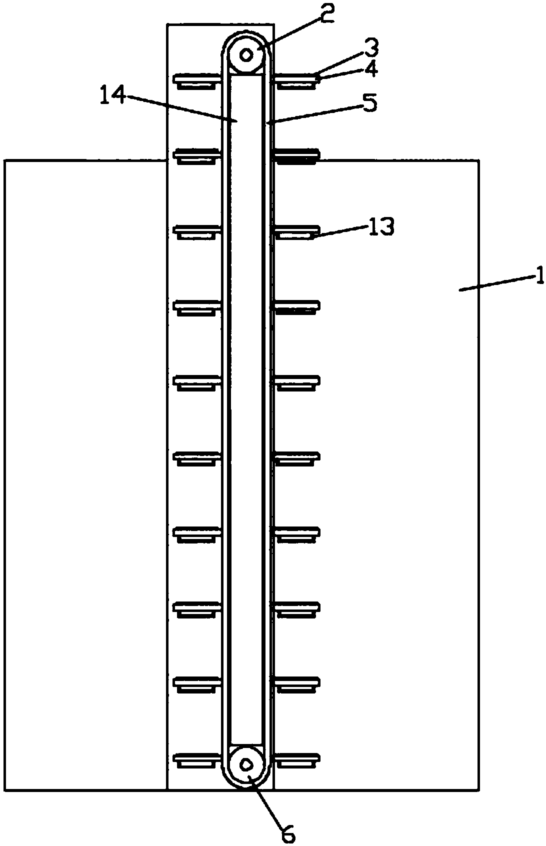 Lifesaving device for high-rise building