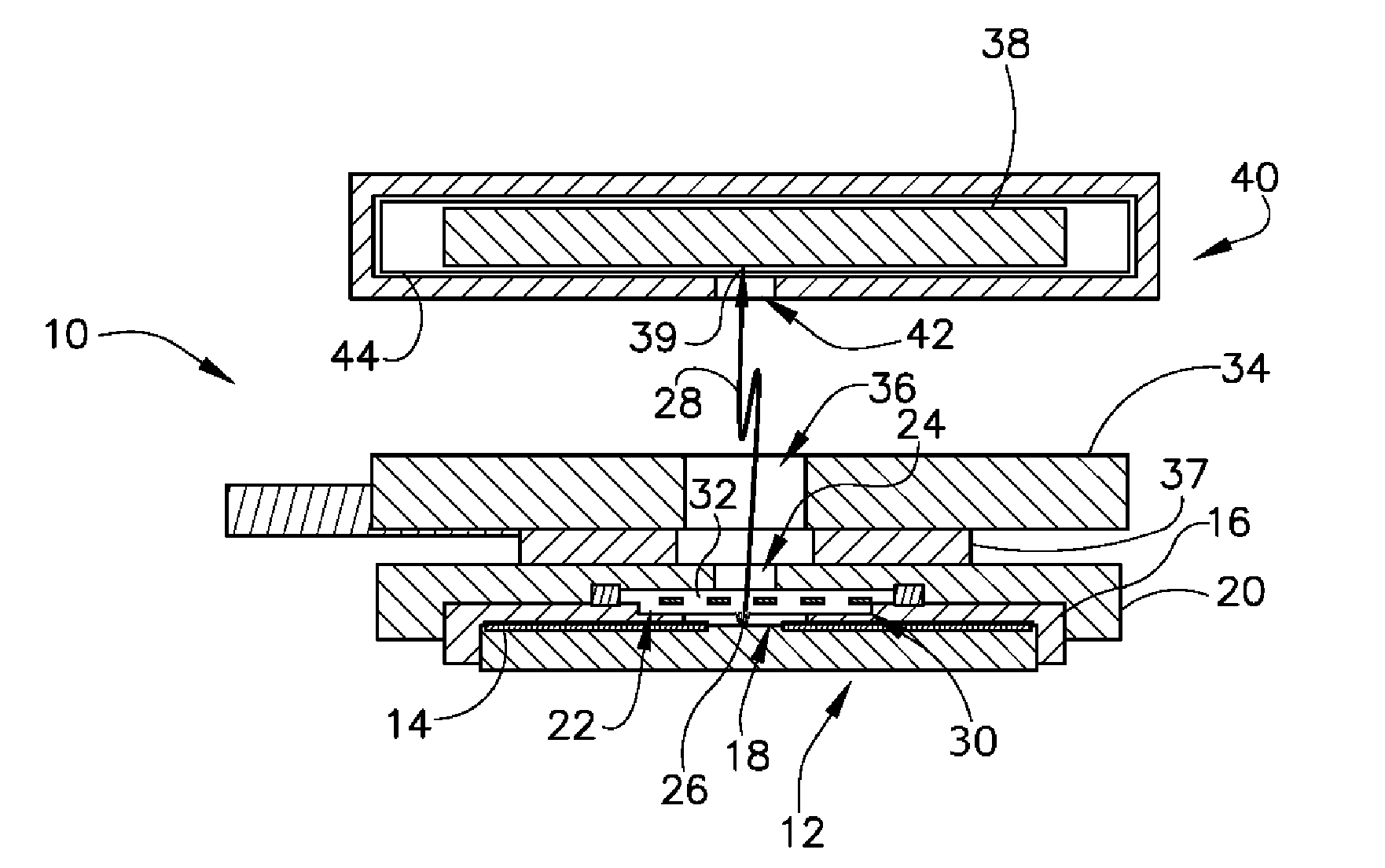 Field emitter based electron source for multiple spot X-ray