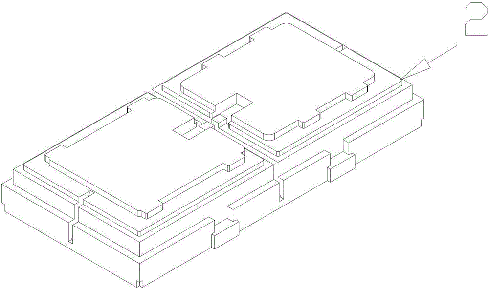 Automatic molding and casting device for home appliance base products