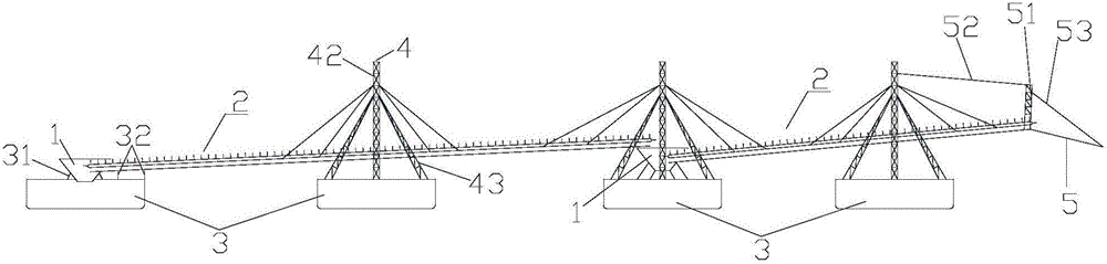 Dragon bone waterlift type earthwork conveying system and construction method thereof