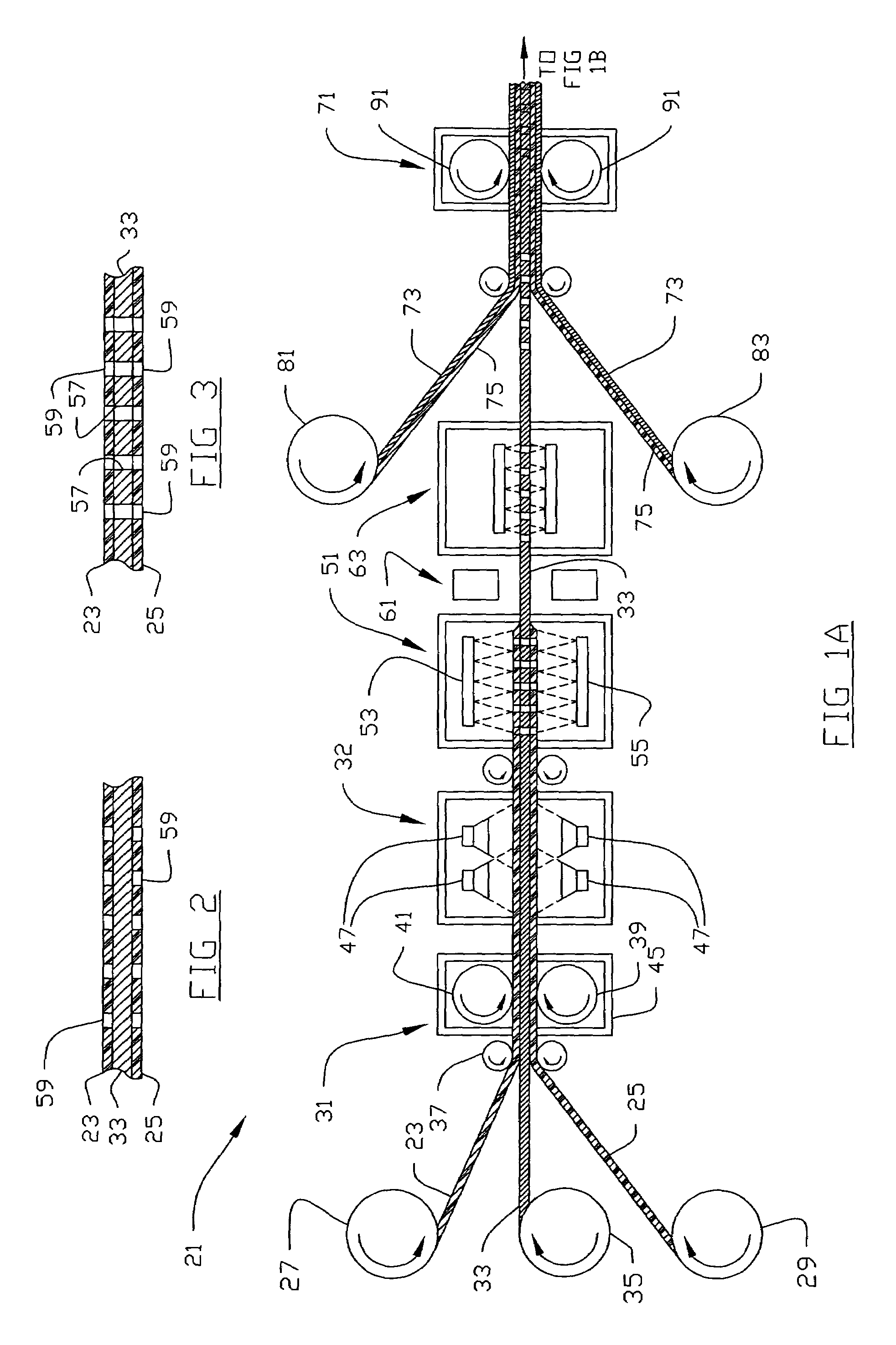 Apparatus and method for making circuitized substrates in a continuous manner