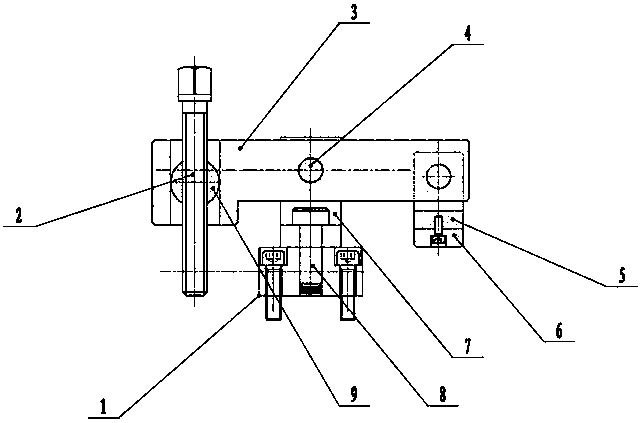 Flexible rapid clamping and pressing device