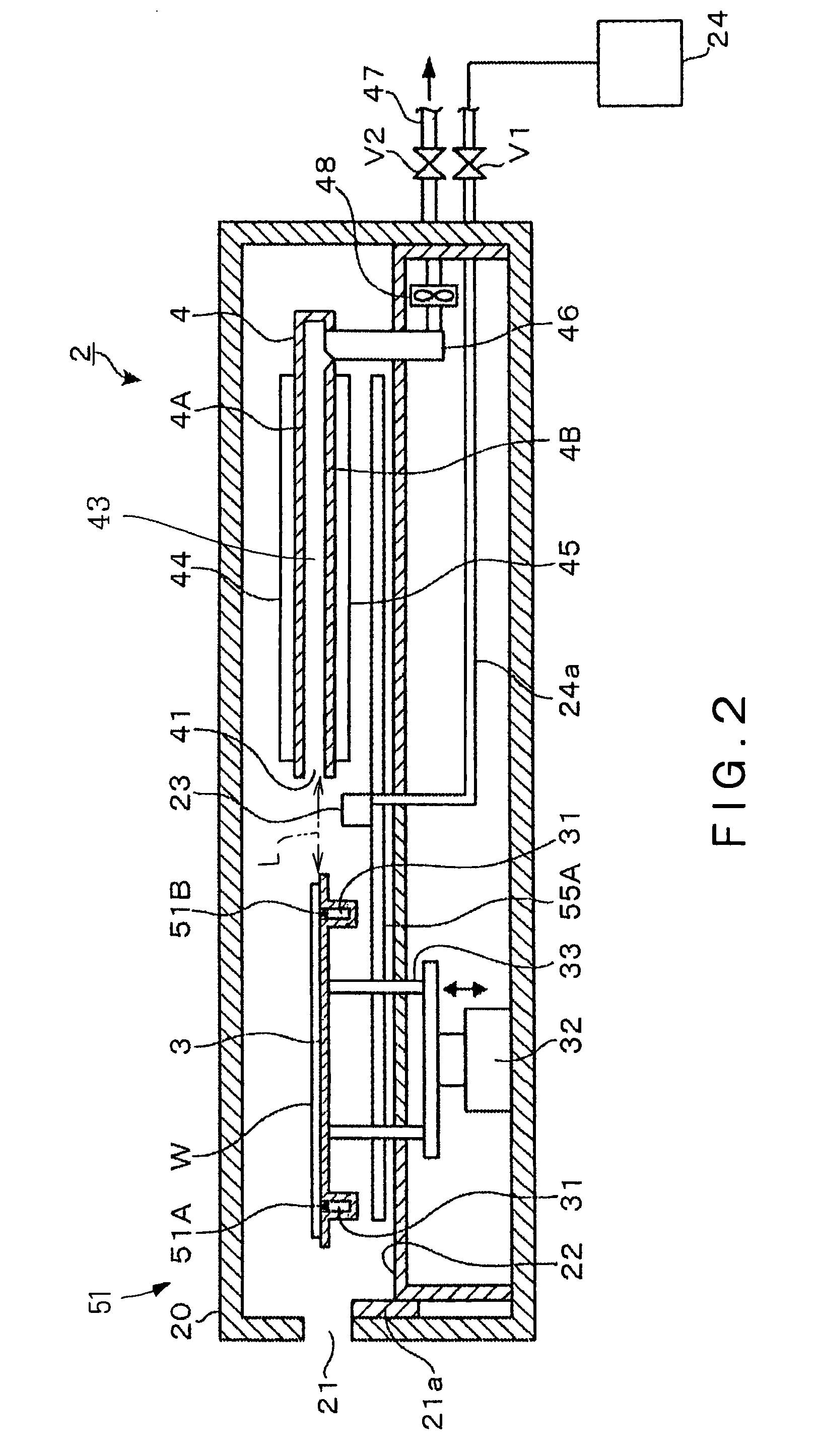 Heating apparatus, and coating and developing apparatus