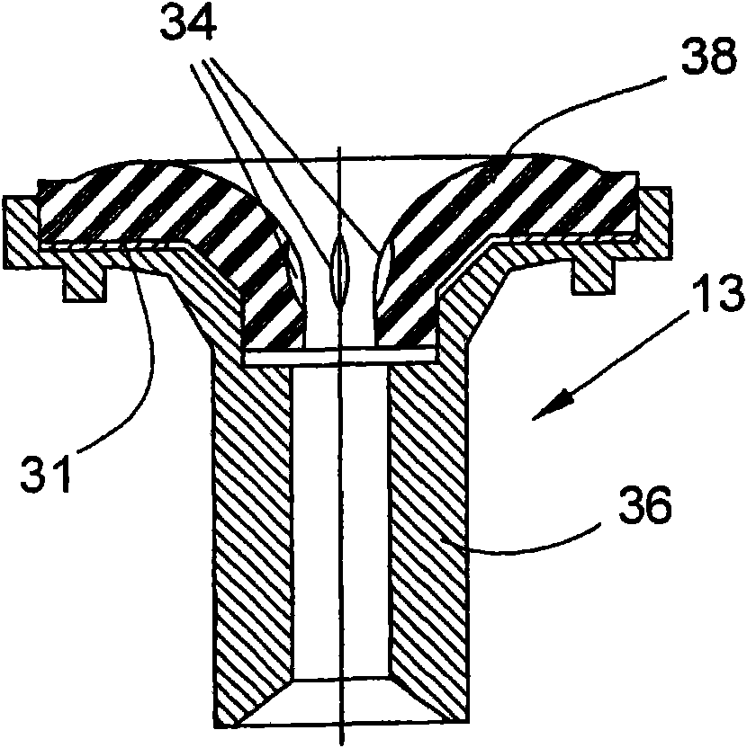 Yarn extraction nozzle