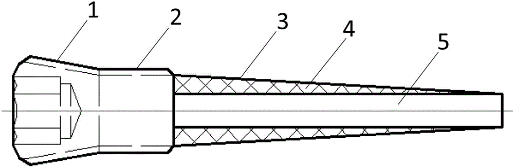 Locking screw provided with porous surface and used for bone connection and fixation