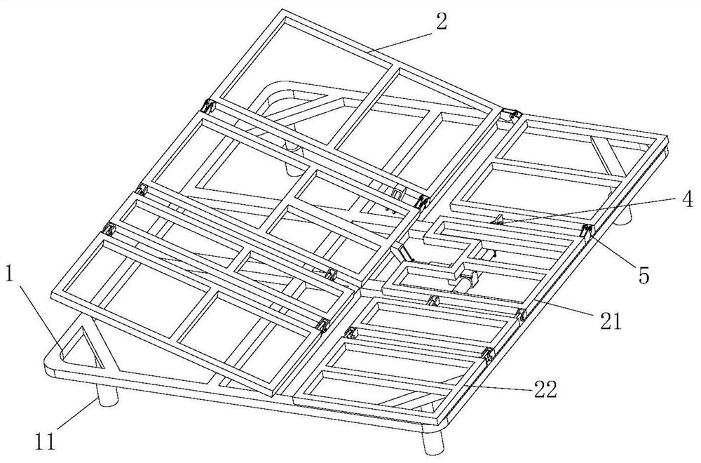 Single-machine multi-directional control intelligent remote control mattress and control method thereof