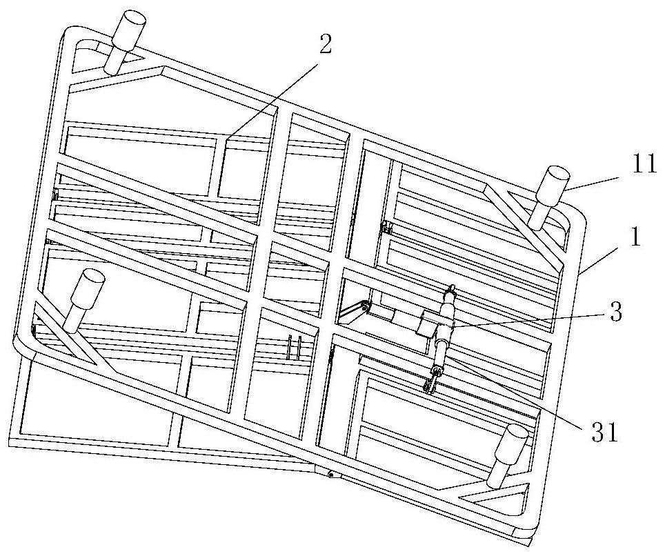 Single-machine multi-directional control intelligent remote control mattress and control method thereof