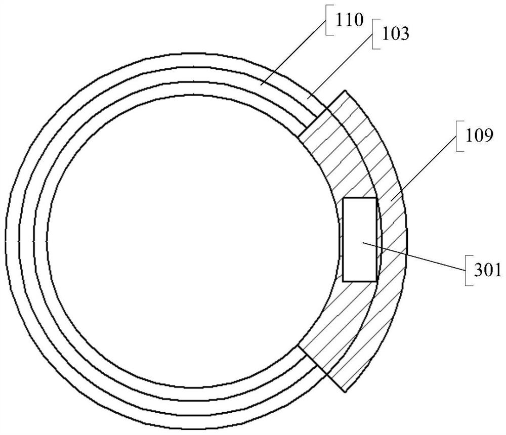 Wind power generation energy storage device and system