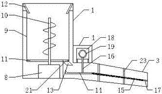 Oil tea fruit separating equipment