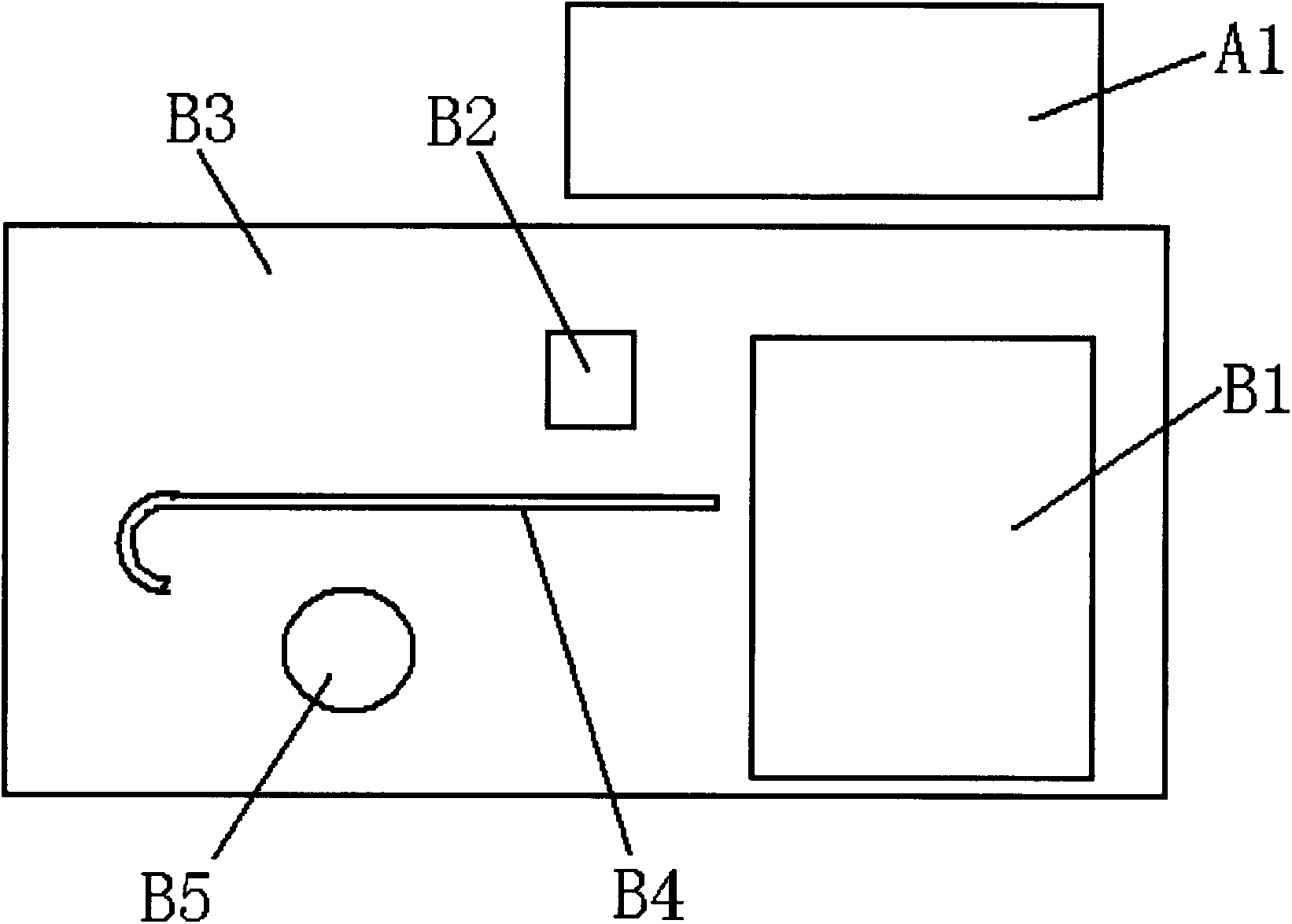 Unique code printing screening industrial fool-proofing device and printing method thereof