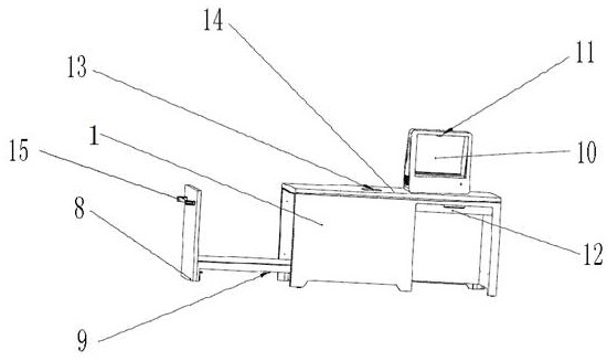 Tool management console, system and method based on rfid tag identification