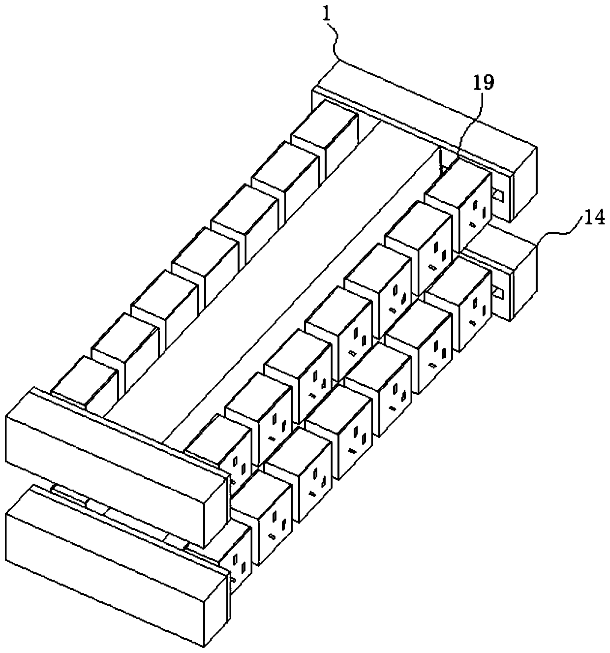 Intelligent extension socket of which each jack can be independently controlled through APP or voice