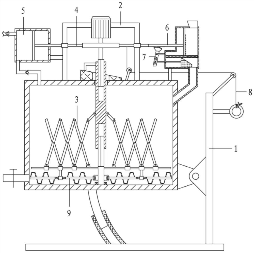 High-efficiency dissolving equipment for crude salt purification and using method