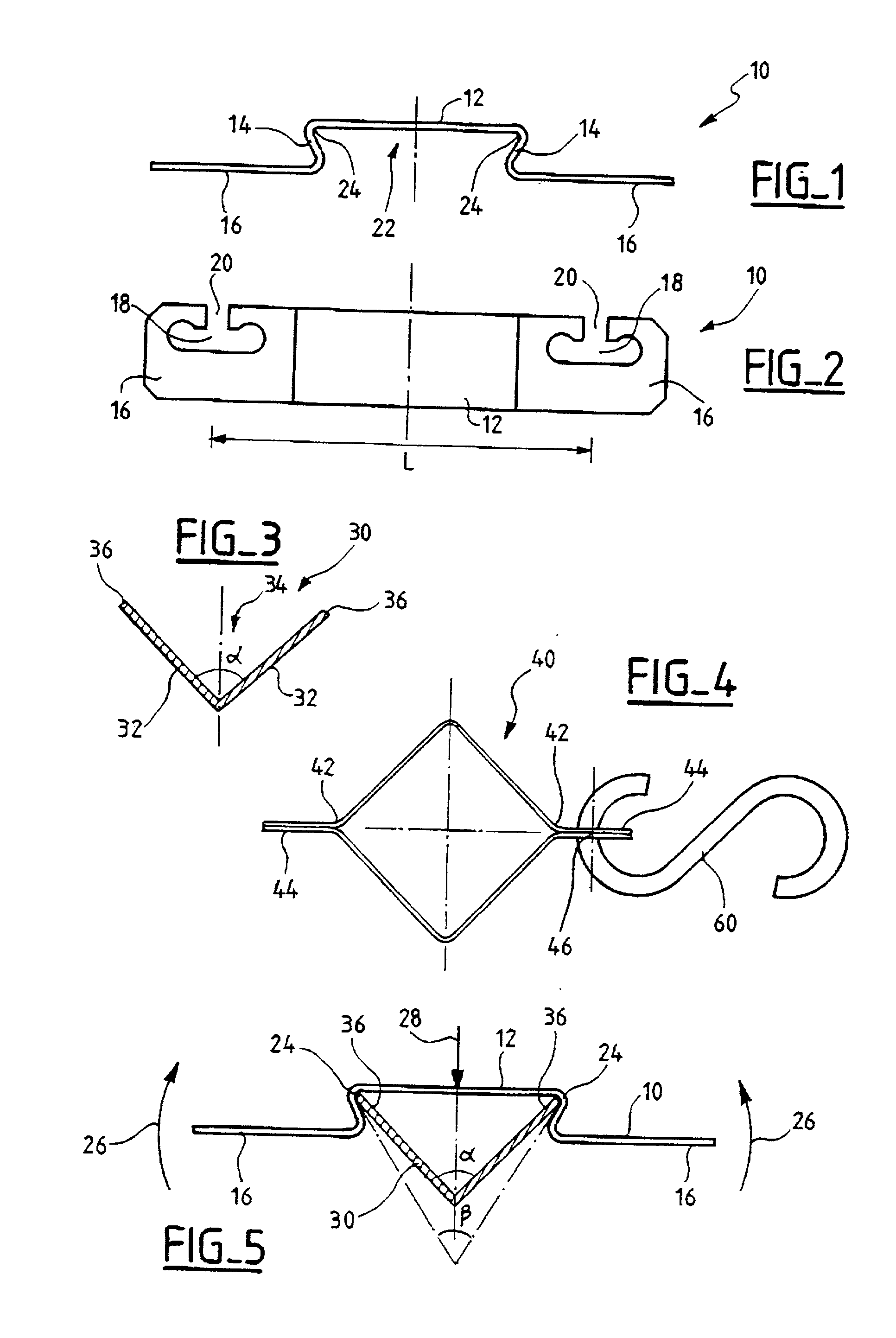 Assembly for training plants, in particular vines