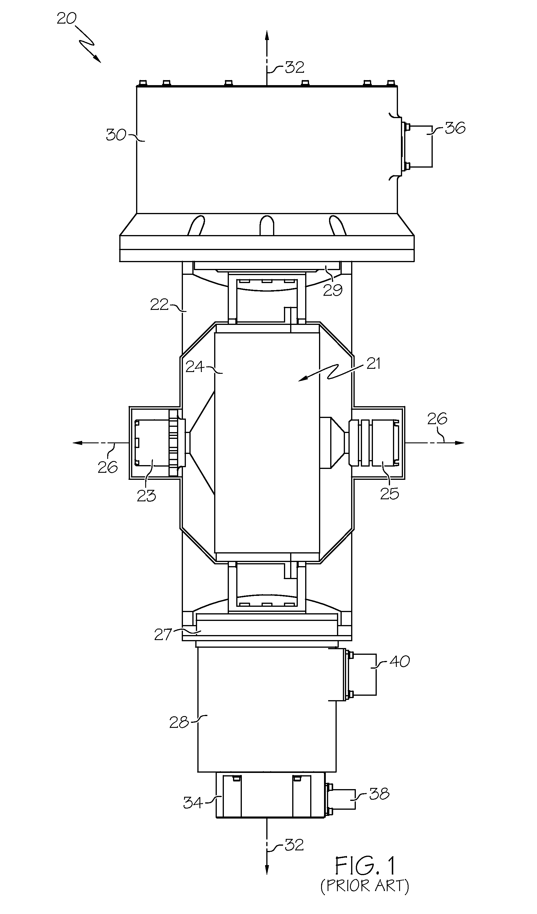 Control moment gyroscope