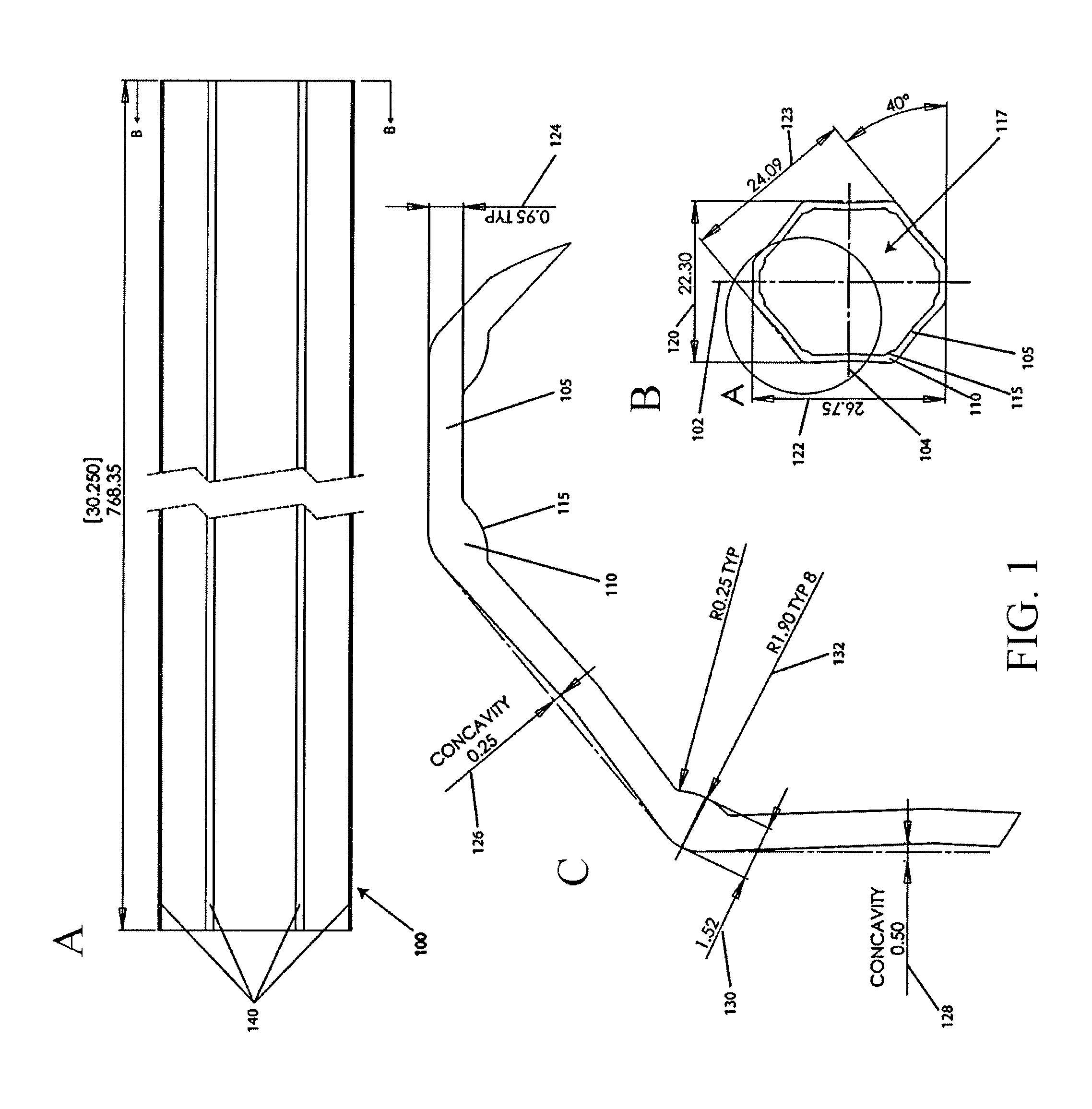 Sports equipment stick handle