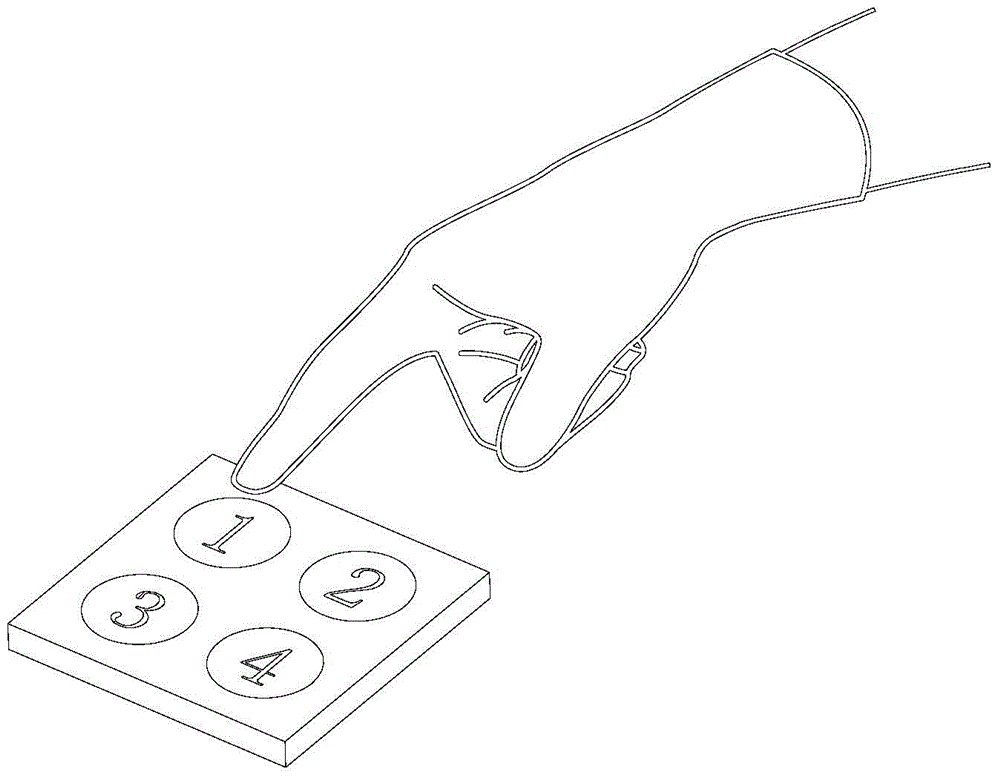 Pressure measurement structure and touch control device