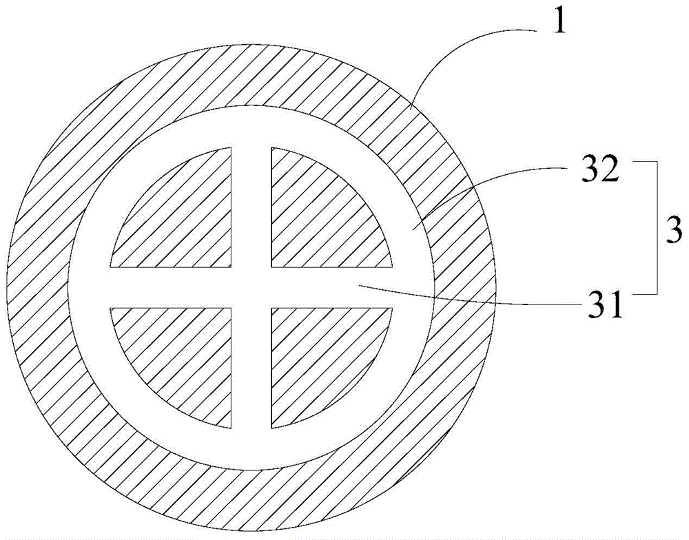 Pressure measurement structure and touch control device