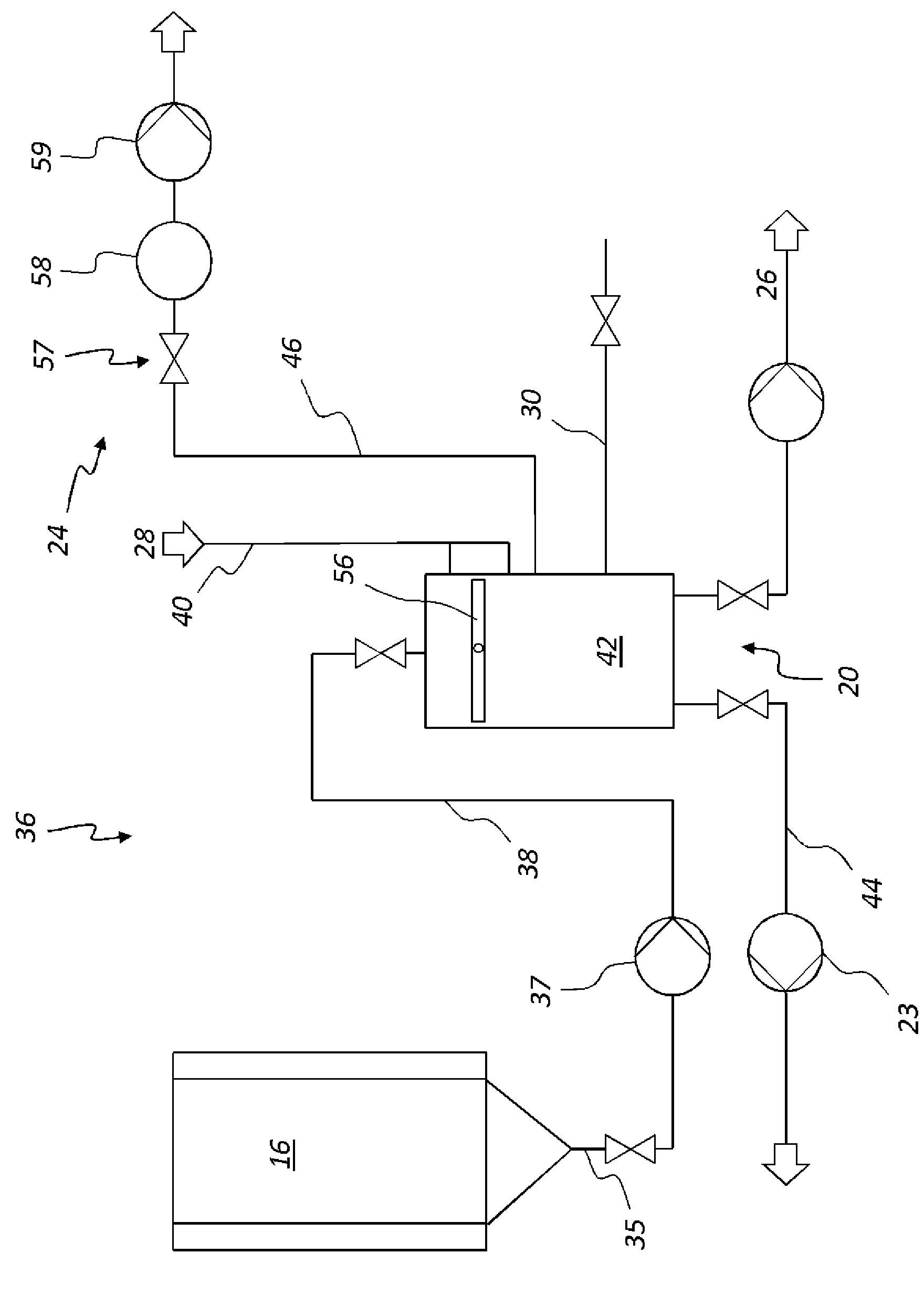 Method for treating of plastic substrates and a device for an at least partial regeneration of a treatment solution