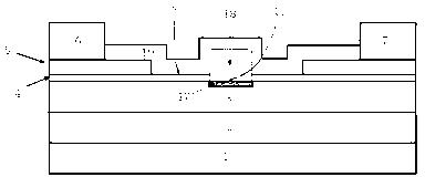 GaAs pseudomorphic high electron mobility transistor