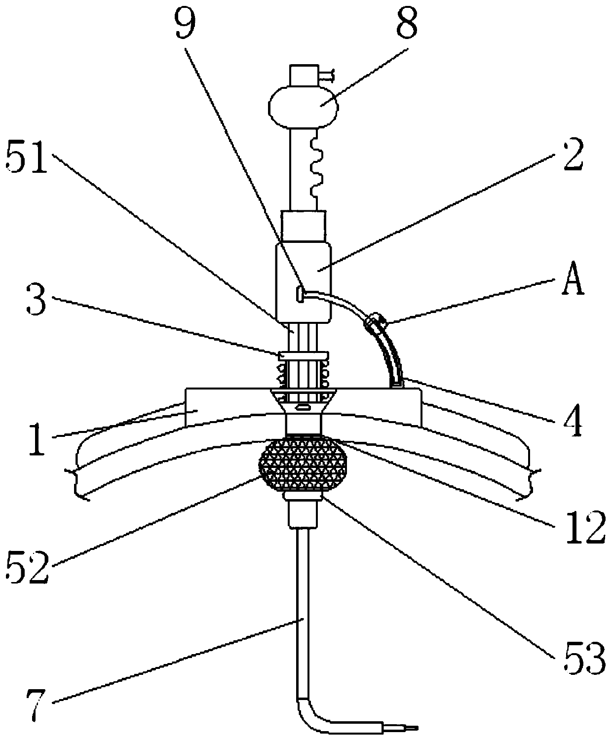 Thoracoscope for thoracic surgery operation