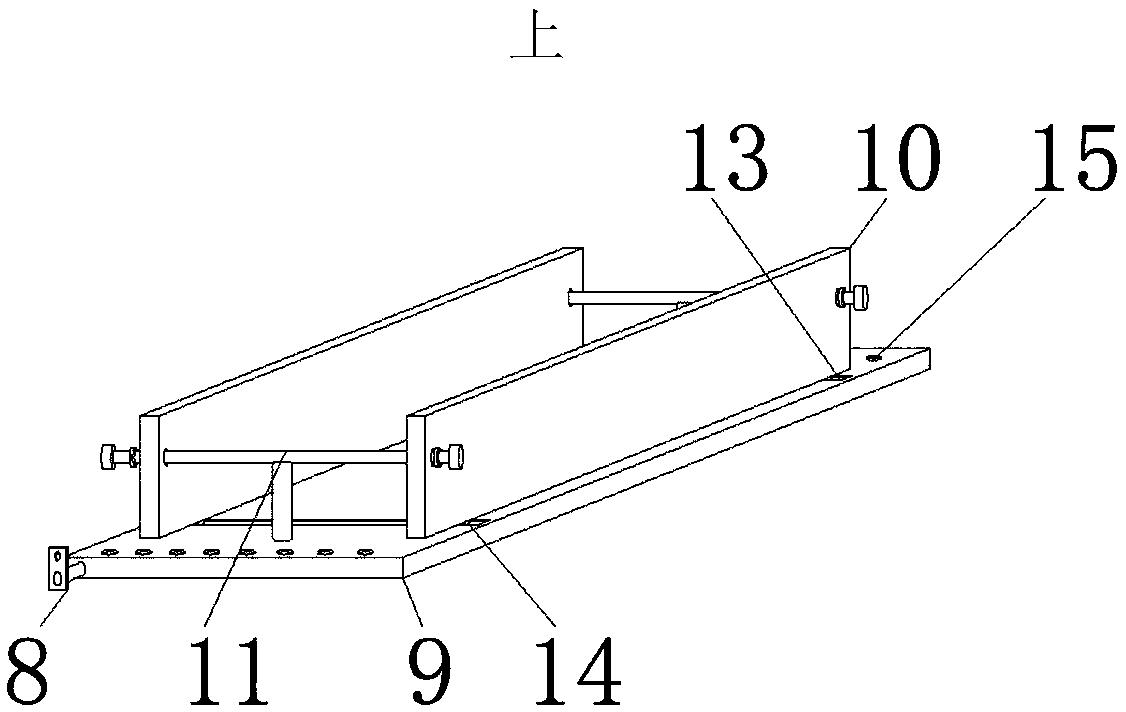 Potted plant placing device provided with rest seats and used for garden landscape