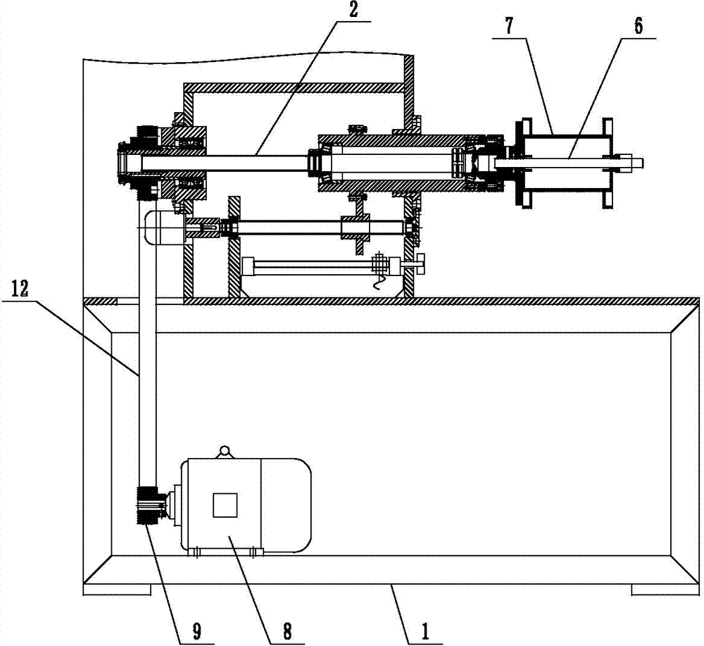 Wire take-up and arranging device of calender