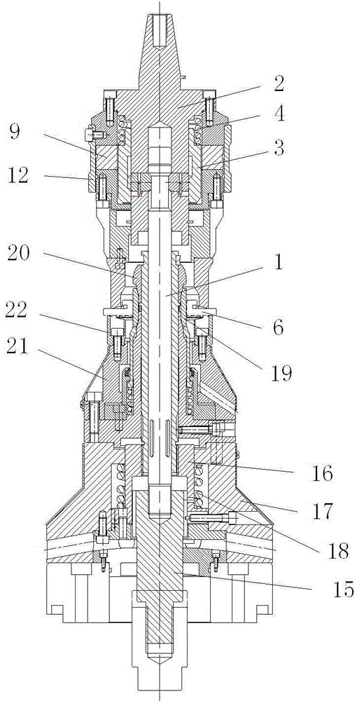 Preloaded quick-change gear hobbing fixture