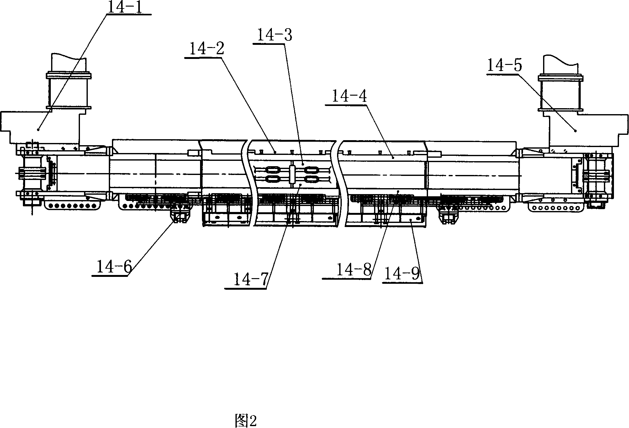 Down-hole coal excavation apparatus