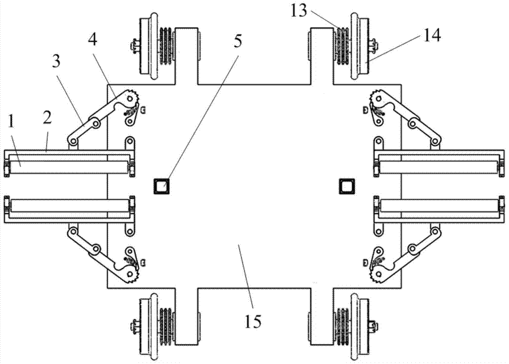 A three-dimensional garage vehicle handling device