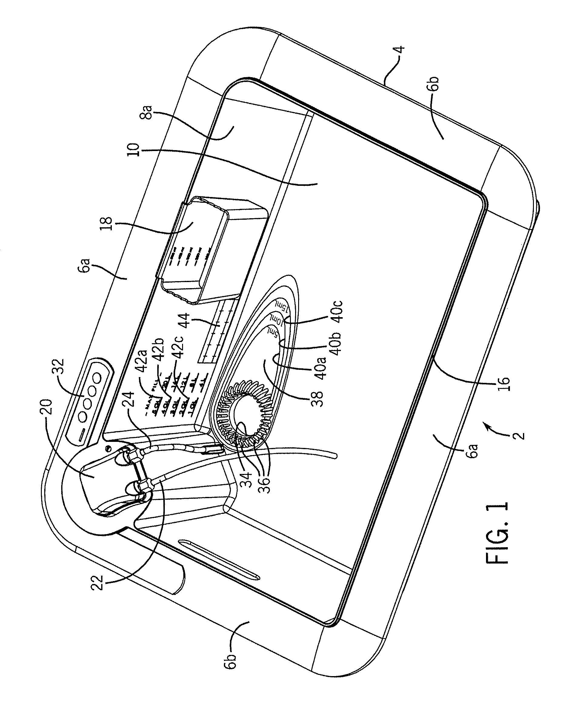 Multiple-pump sink insert for cleaning a medical or surgical device